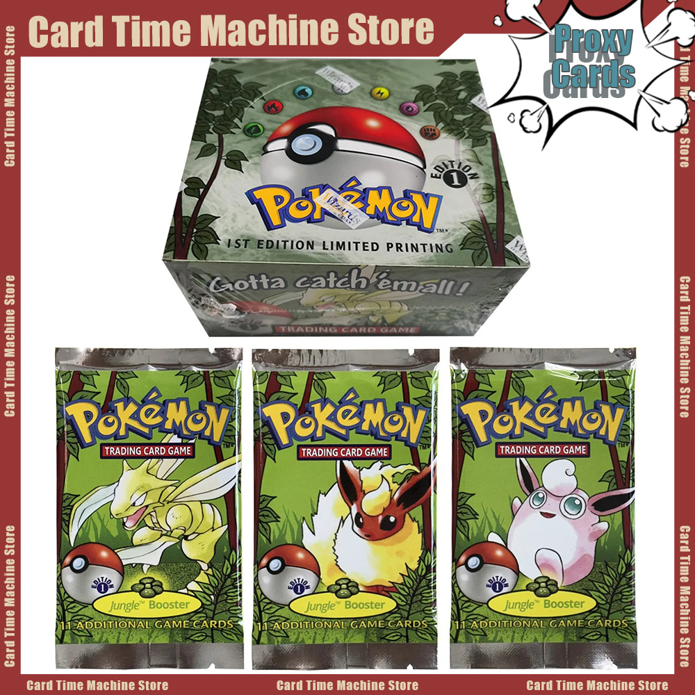 Board Game Japan - Карты Pokémon 1st Edition Jungle Booster