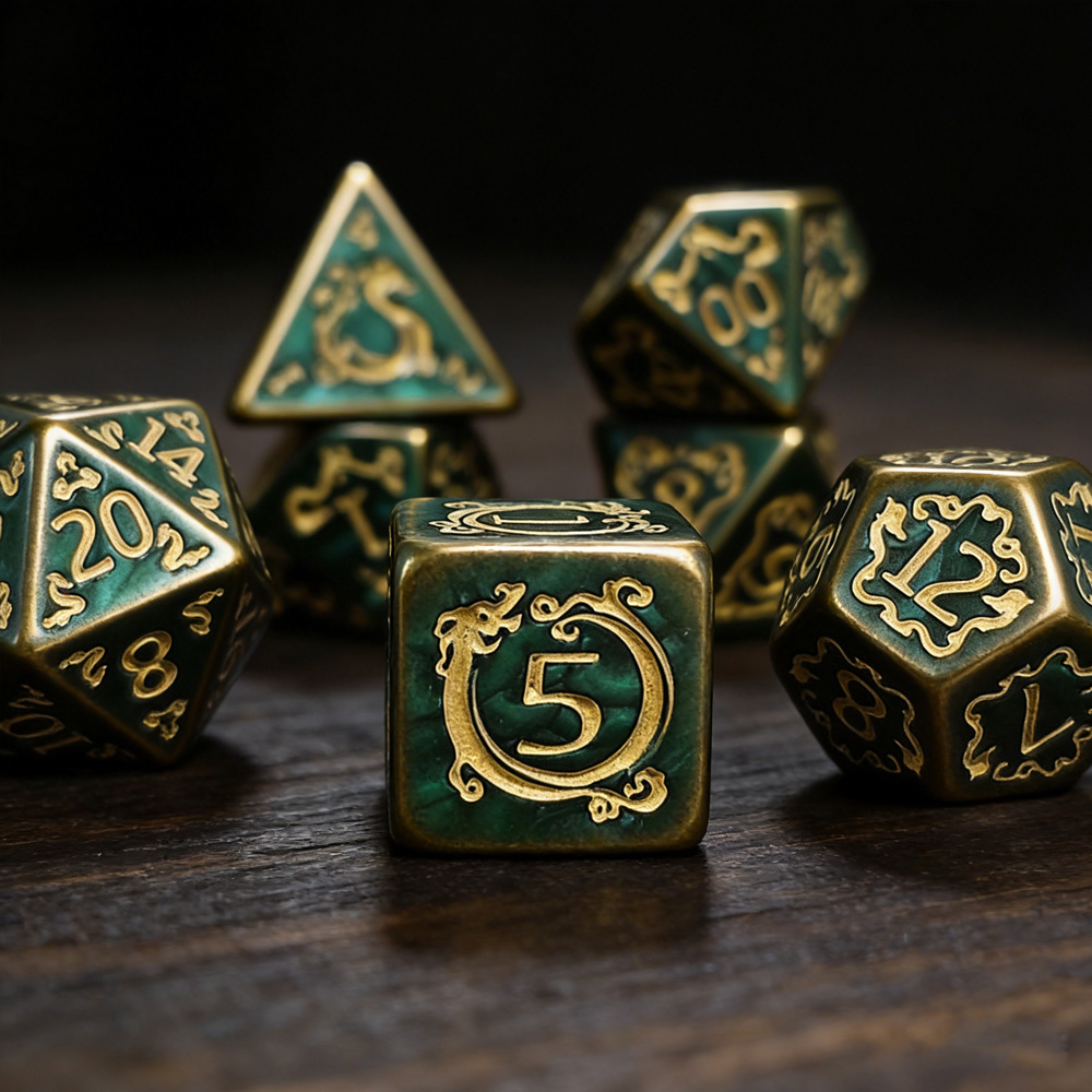 Board Game Dnd - DND Dice 7 шт./компл. многогранные кубики