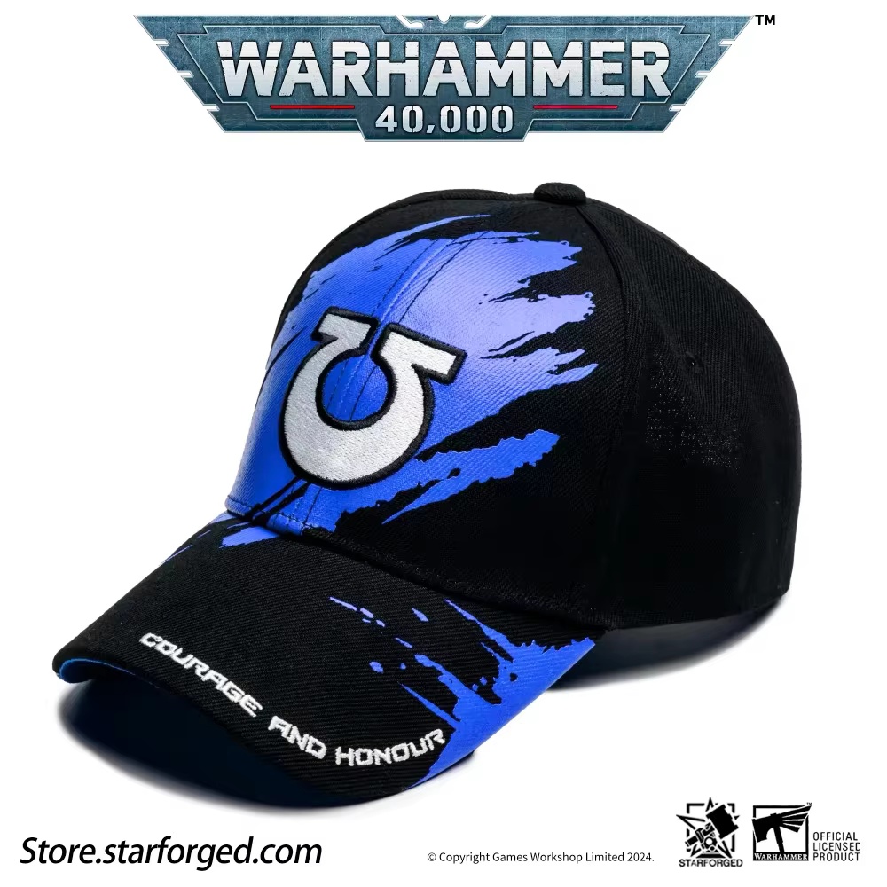 Board Game War - Бейсболка Starforged Warhammer 40K с визором