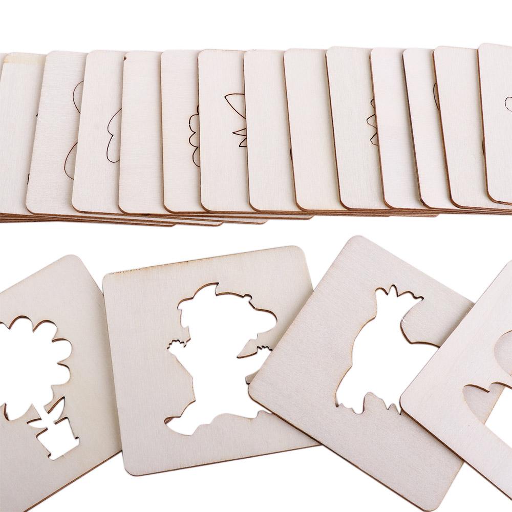 Board Game Template - Набор трафаретов для рисования, деревянные трафареты