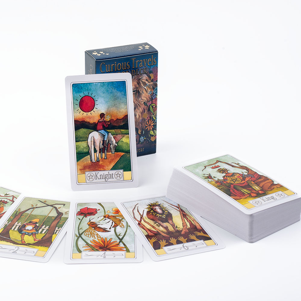 Board Game Illustrator - Любовные путешествия Таро 10,3*6 см, созданные