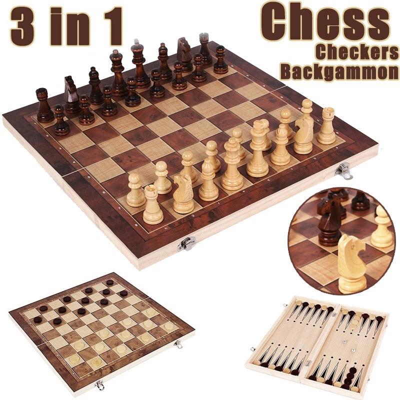 Шахматная доска 3 в 1, складна – обзор и цена Board Game Quacks