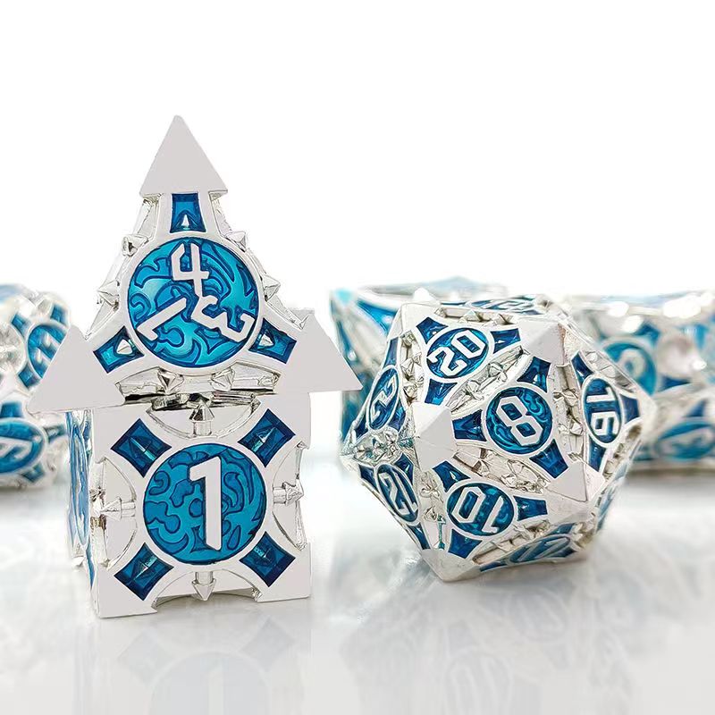 7 шт., металлические игральные – обзор и цена Board Game Dnd