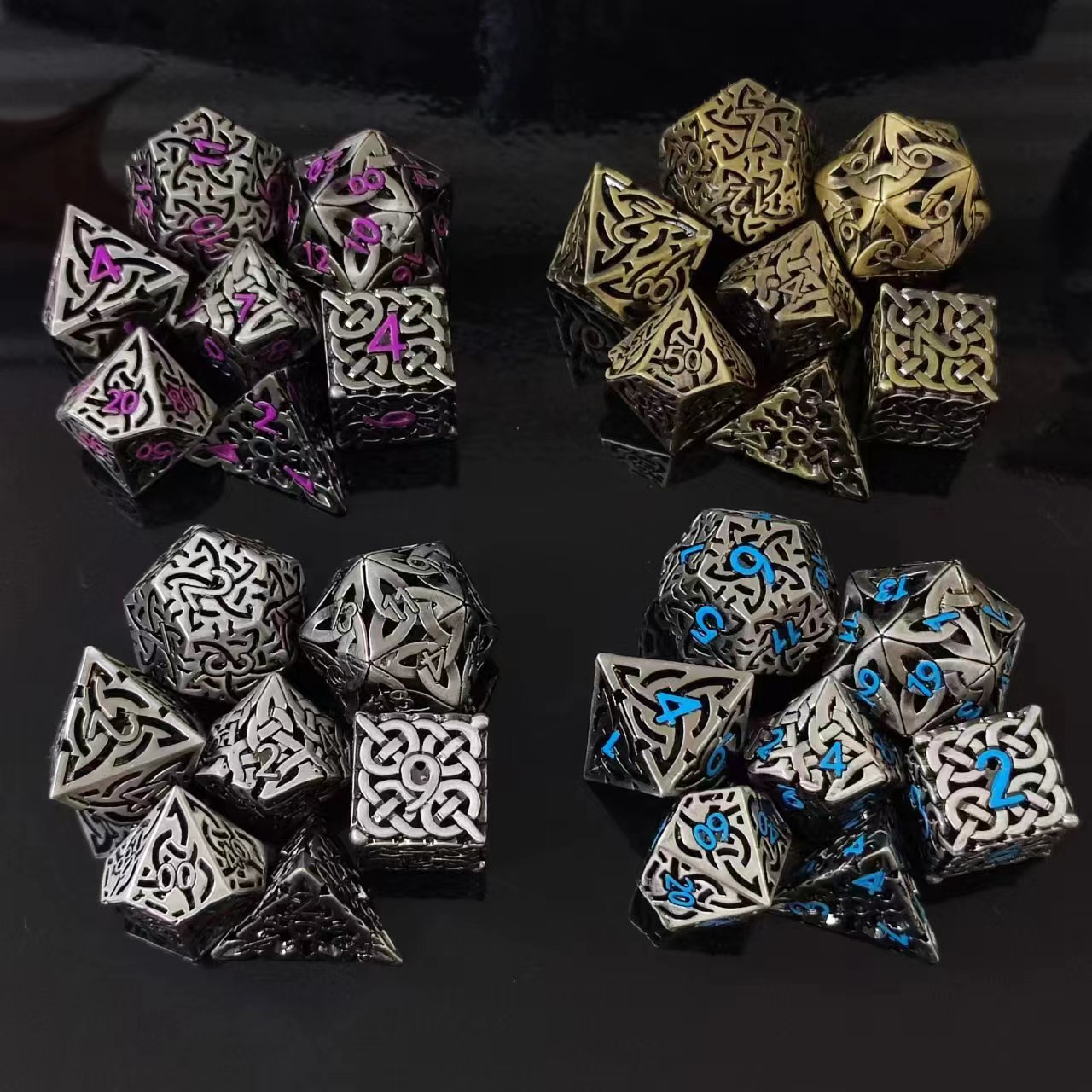 7 шт., металлические игральные – обзор и цена Board Game Dnd