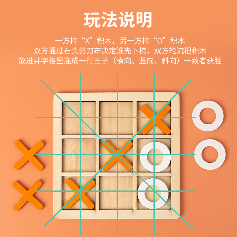 5 шт. деревянная игра Tic Tac  – обзор и цена Board Game Template