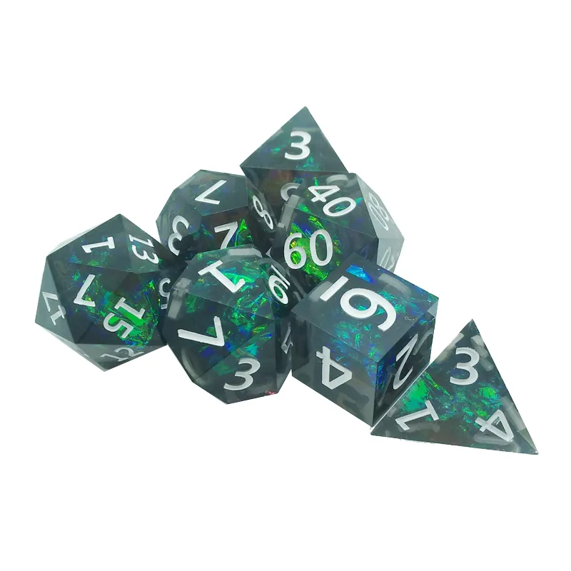 7 шт., набор острых многогранн – обзор и цена Board Game Dnd