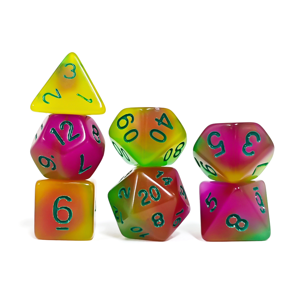 Набор светящихся в темноте куб – обзор и цена Board Game Dnd