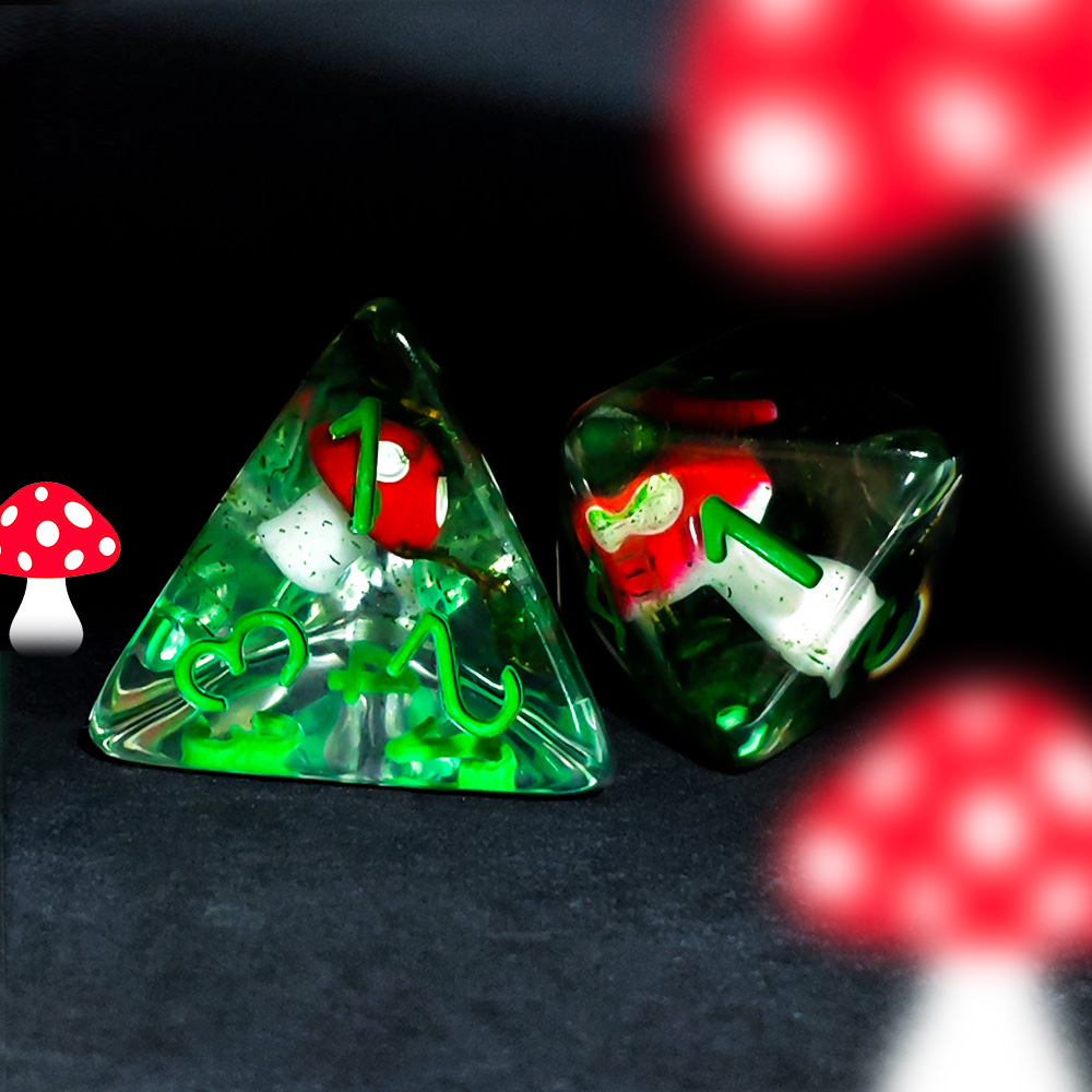 7 шт./компл. DND кости прозрач – обзор и цена Board Game Dnd