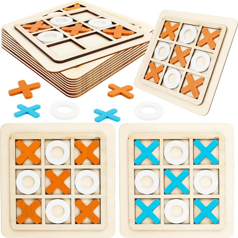 Деревянные игры Tic Tac Toe, ш – обзор и цена Board Game Template