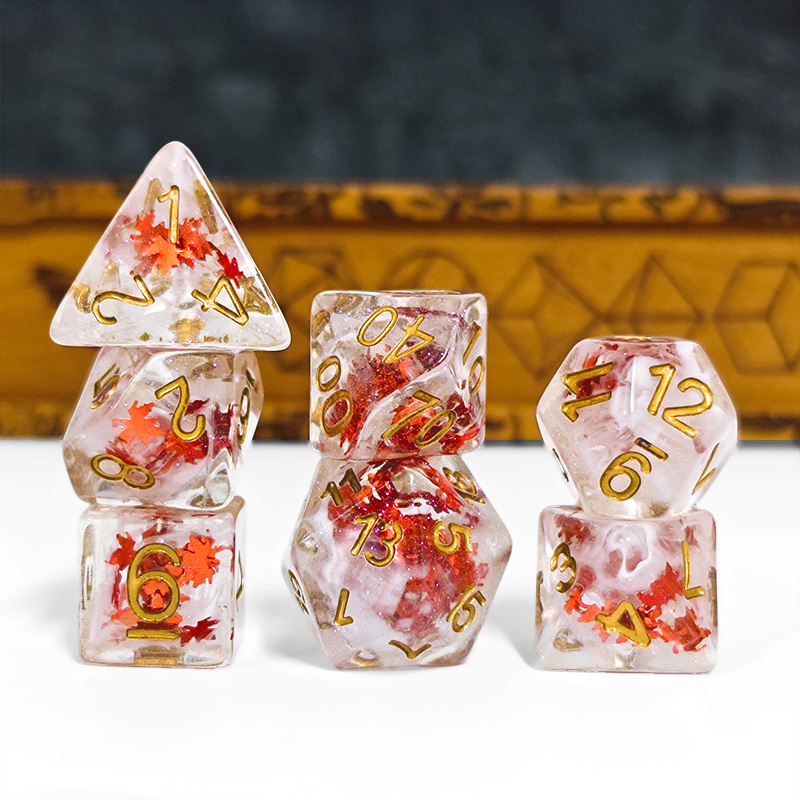 7 шт. DND кубики прозрачные см – обзор и цена Board Game Dnd