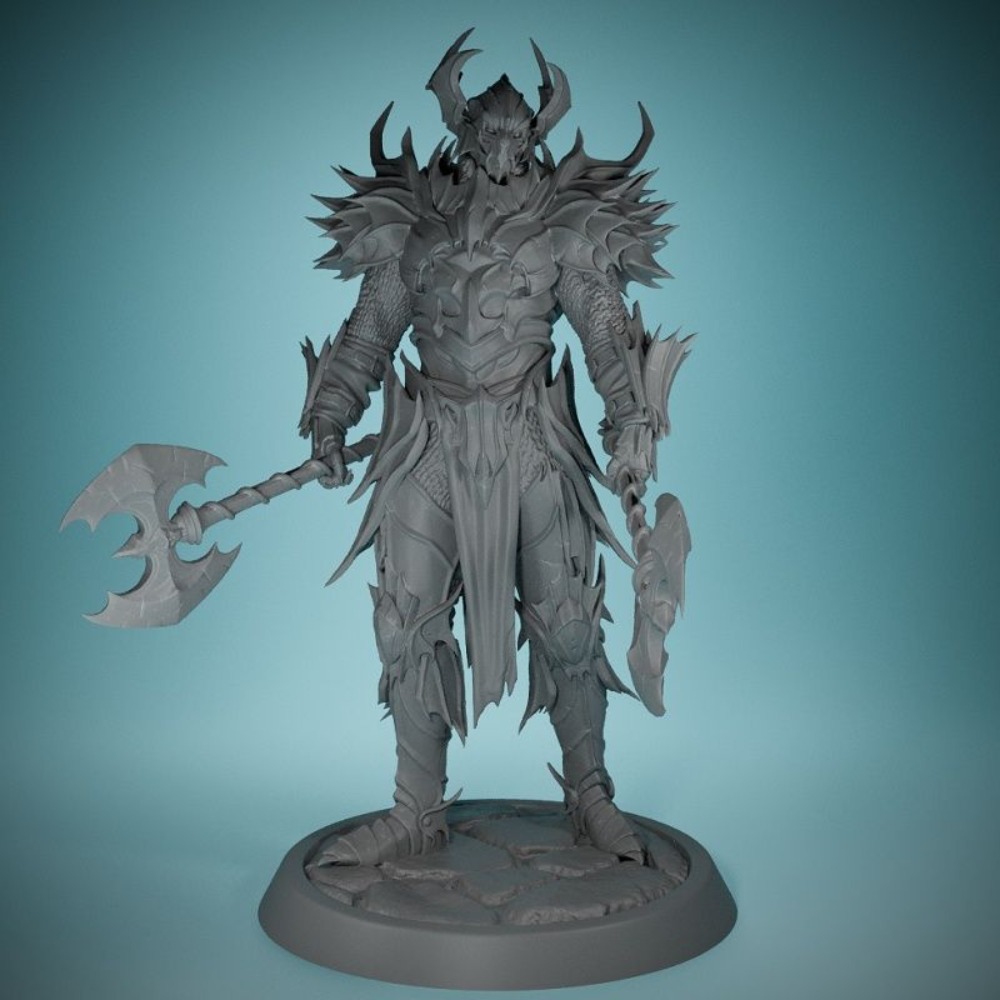No Wings Demon Knight 3D печат – обзор и цена Board Game War