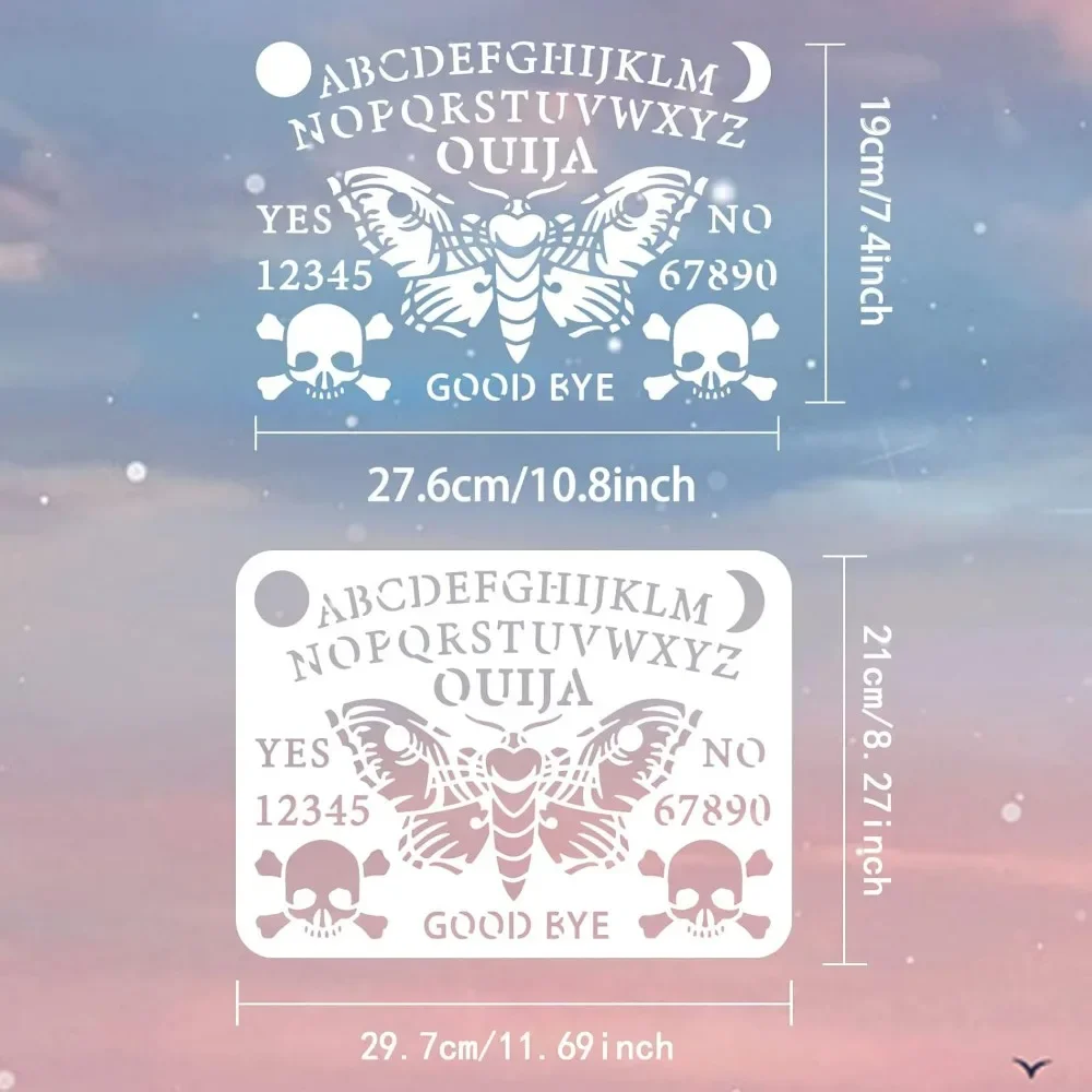Трафарет для доски Ouija 8,3x1 – обзор и цена Board Game Template