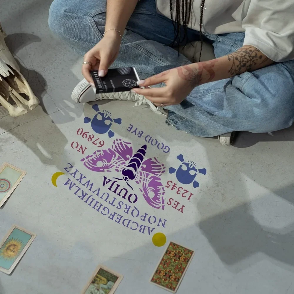 Трафарет для доски Ouija 8,3x1 – обзор и цена Board Game Template