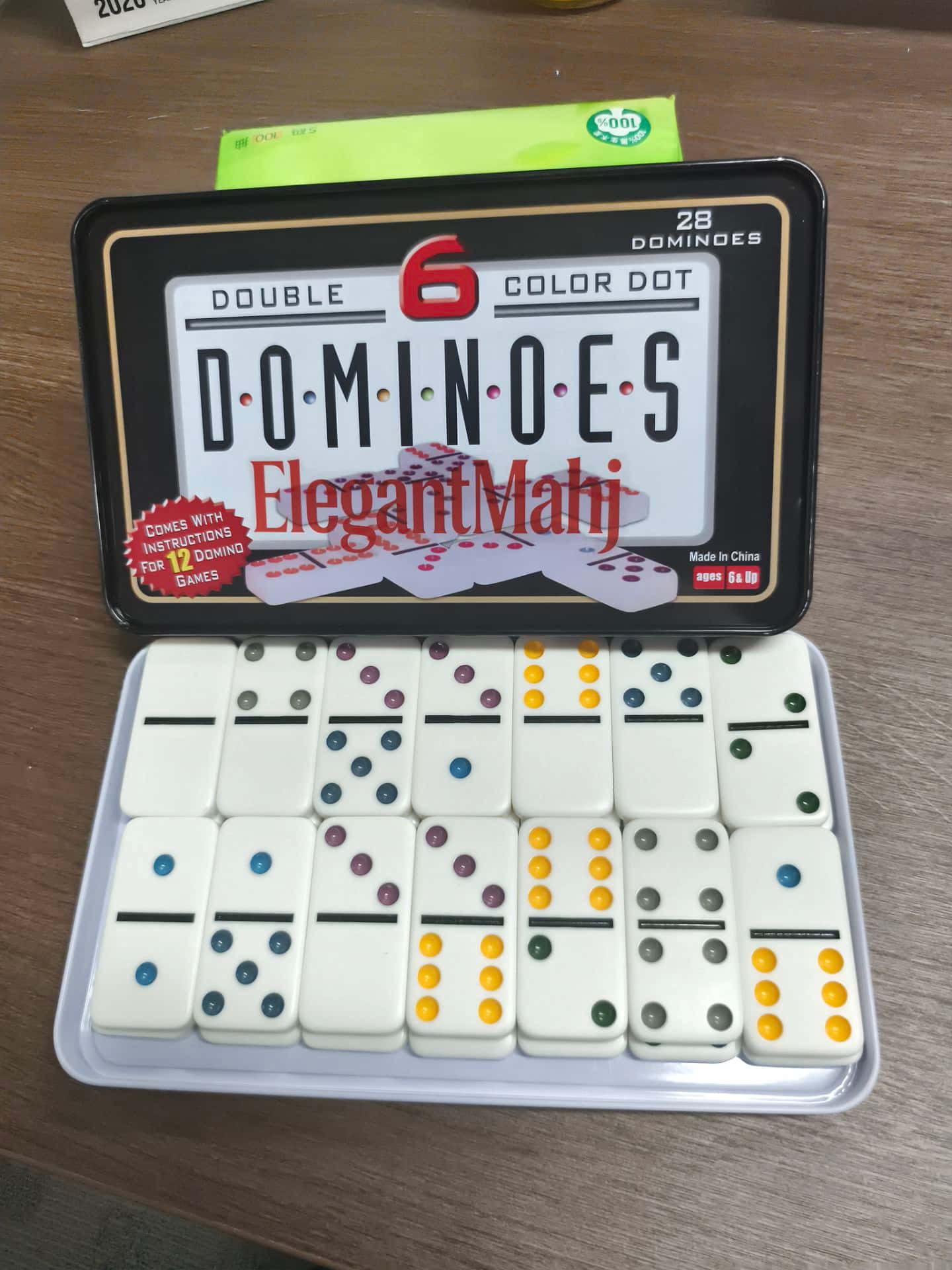 Элегантный набор домино Double – обзор и цена Board Game Dots