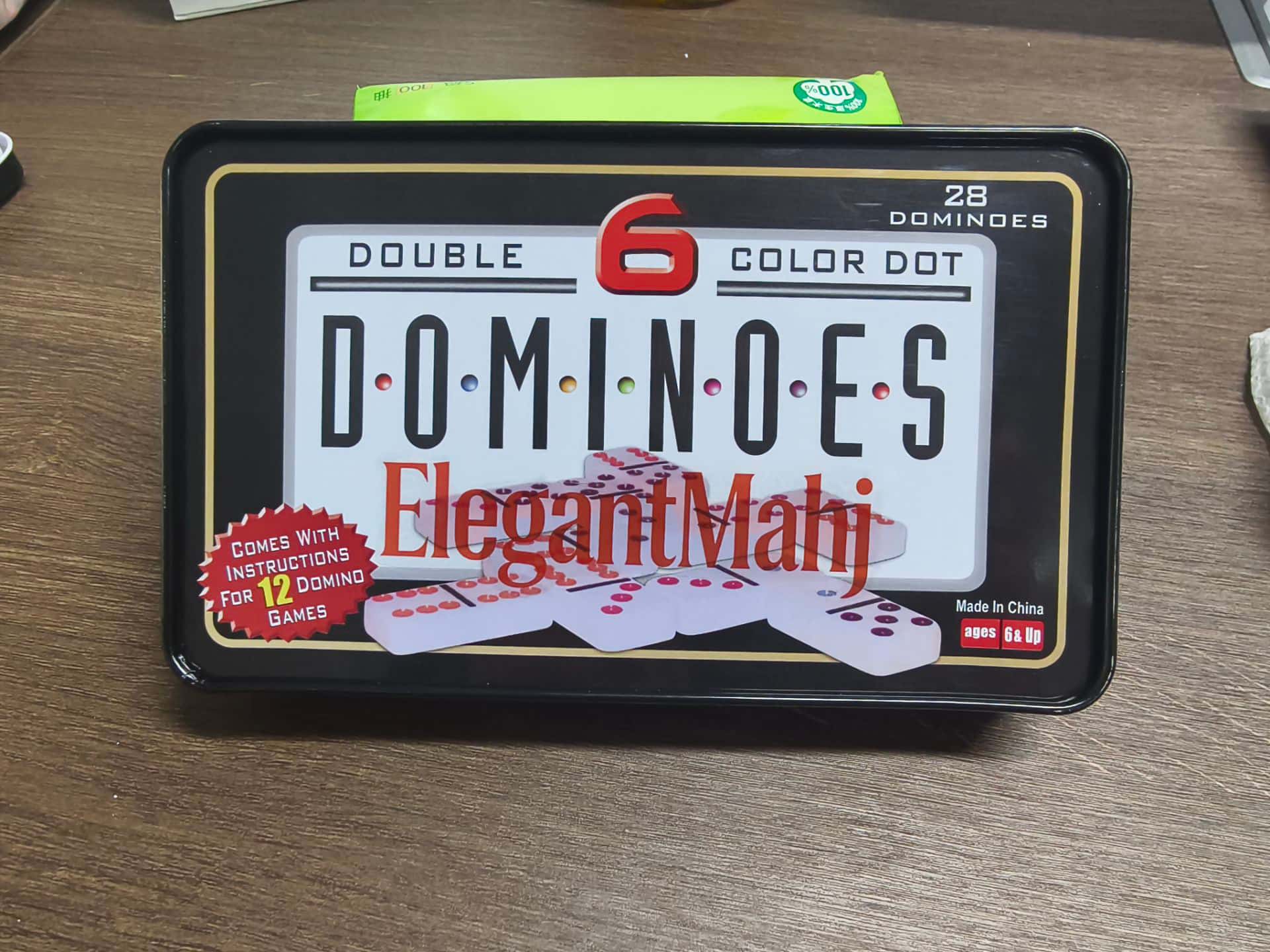 Элегантный набор домино Double – обзор и цена Board Game Dots